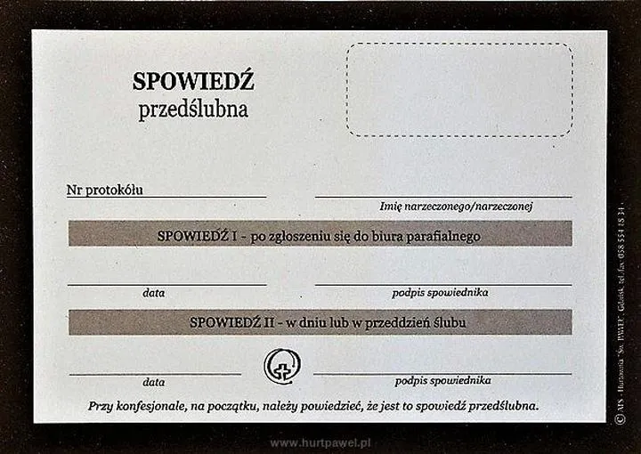 Lista grzechów do spowiedzi