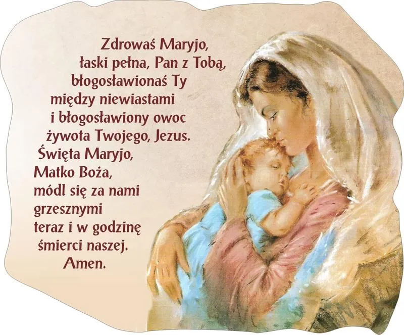 Modlitwa Zdrowaś Maryjo