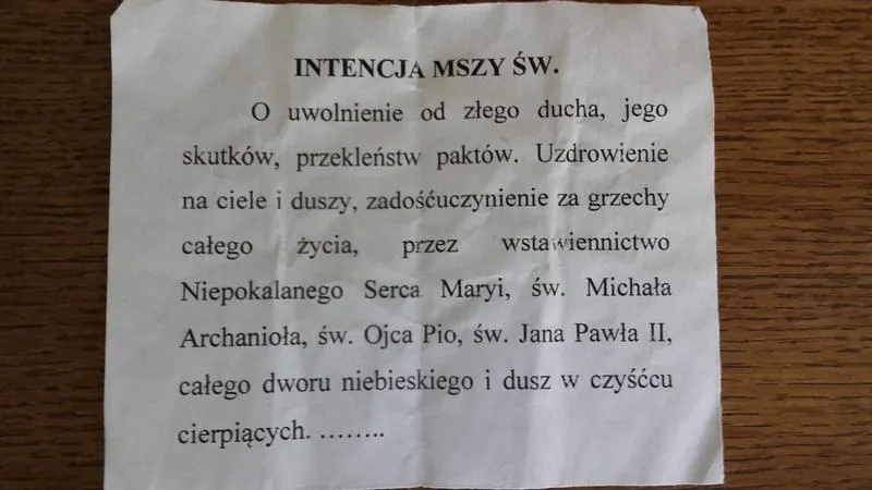 Msza Święta Gregoriańska