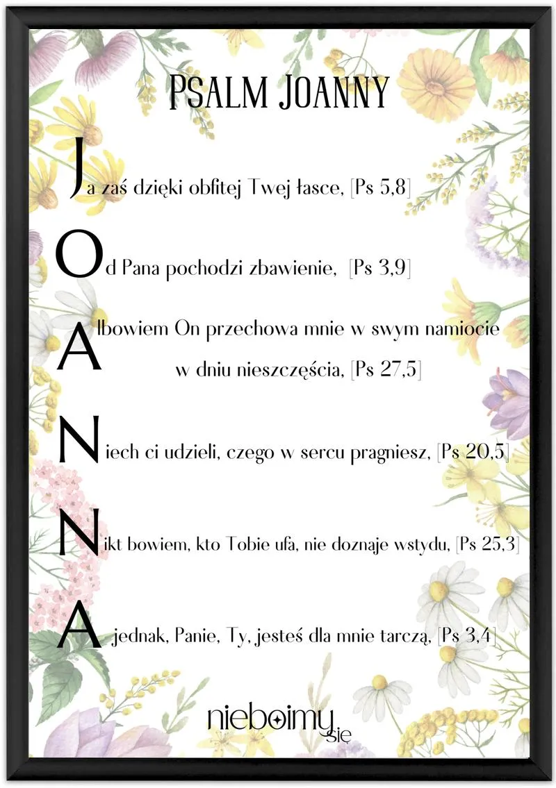 Znaczenie imion w życiu duchowym